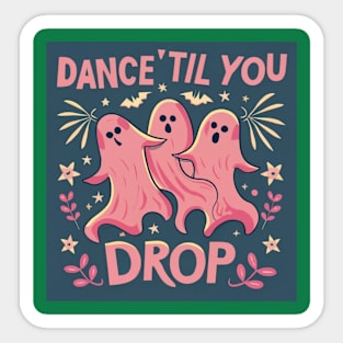 Dancing Ghosts Sticker